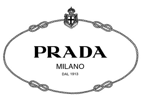 prada signature|Prada symbole logo.